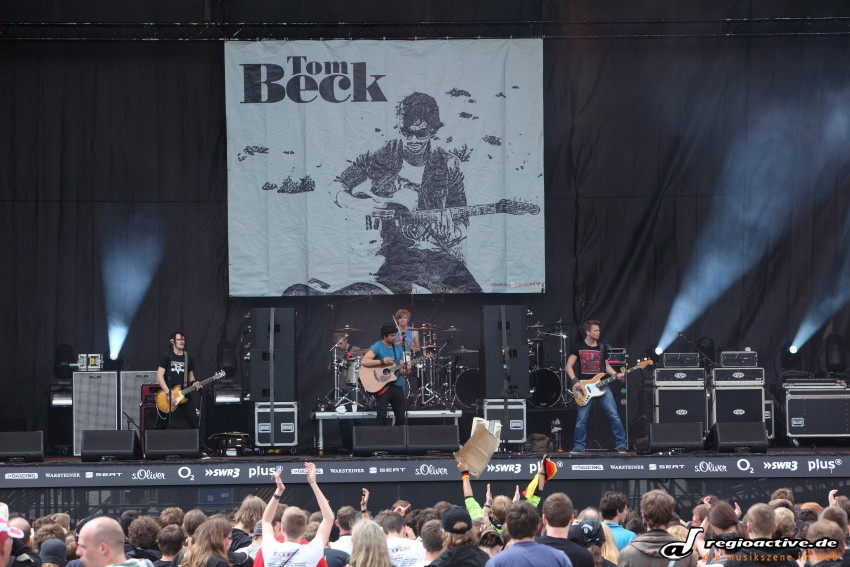 Tom Beck (live bei Rock am Ring 2012-Freitag)