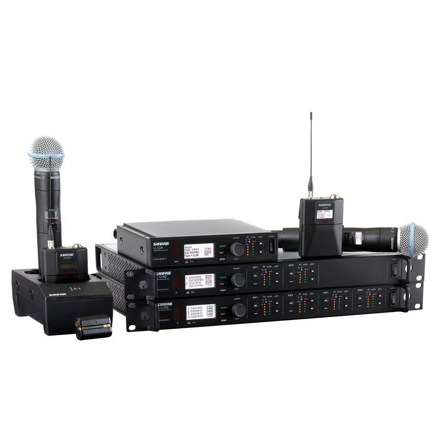 Shure ergänzt digitales Funksystem ULX-D um neue Receiver